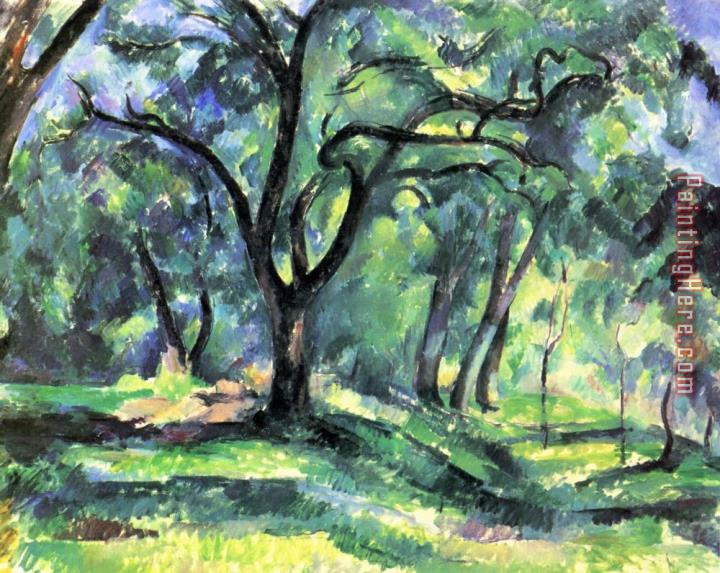 Paul Cezanne Forest